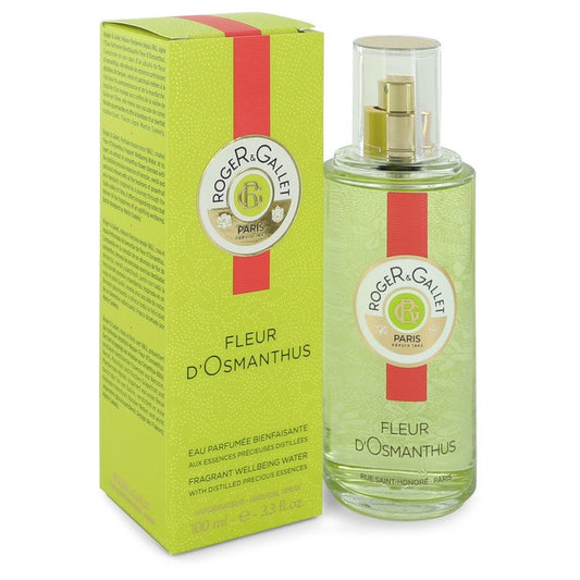 Roger & Gallet Fleur D'Osmanthus by Roger & Gallet Fresh Fragrant Water Spray (Unisex) 3.3 oz for Women - Fragrance Spice