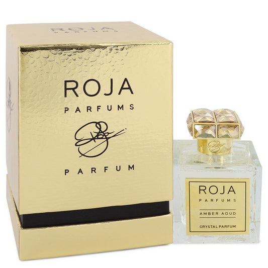 Roja Aoud Crystal by Roja Parfums Extrait De Parfum Spray (Unisex) 3.4 oz for Women - Fragrance Spice