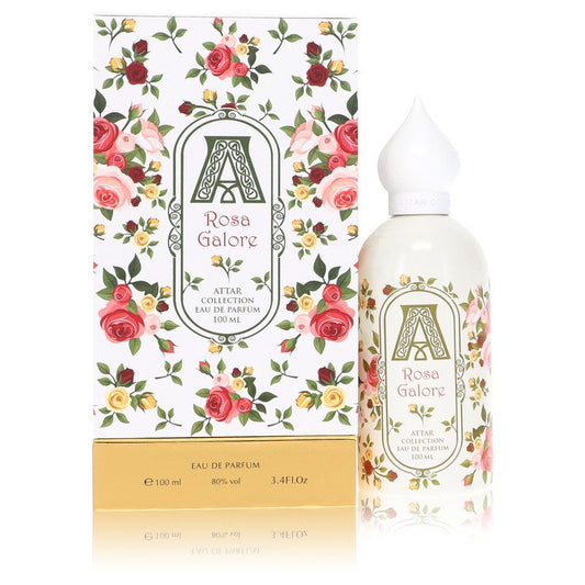 Rosa Galore by Attar Collection Eau De Parfum Spray 3.4 oz for Women - Fragrance Spice