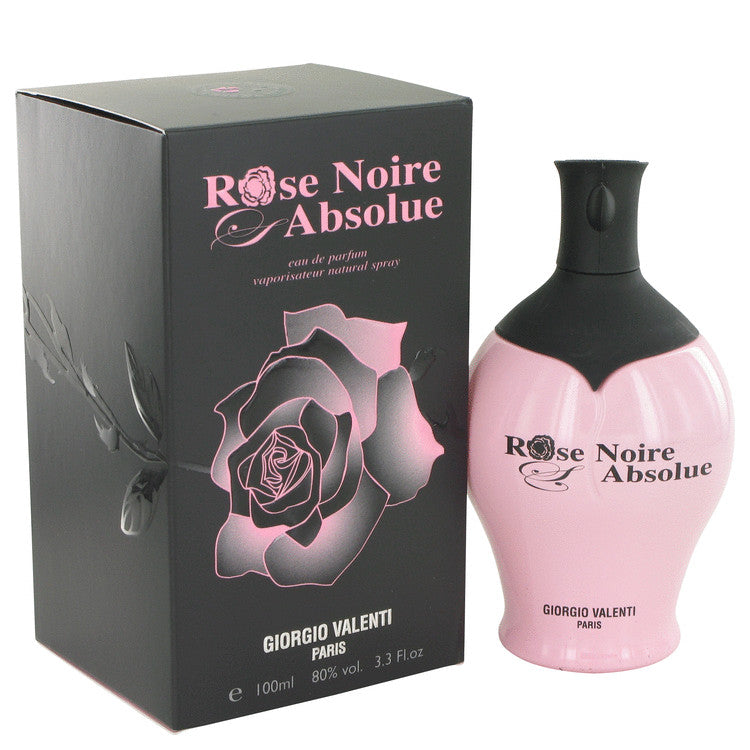 Rose Noire Absolue by Giorgio Valenti Eau De Parfum Spray 3.4 oz for Women - Fragrance Spice
