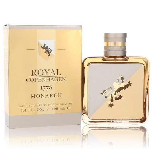 Royal Copenhagen 1775 Monarch by Royal Copenhagen Eau De Toilette Spray 3.4 oz for Men - Fragrance Spice