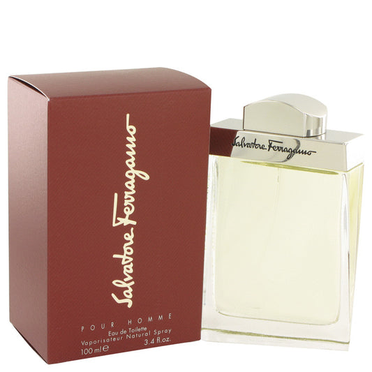 SALVATORE FERRAGAMO by Salvatore Ferragamo Eau De Toilette Spray 3.4 oz for Men - Fragrance Spice