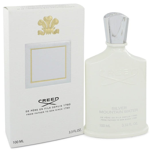 SILVER MOUNTAIN WATER by Creed Eau De Parfum Spray 3.3 oz  for Men - Fragrance Spice
