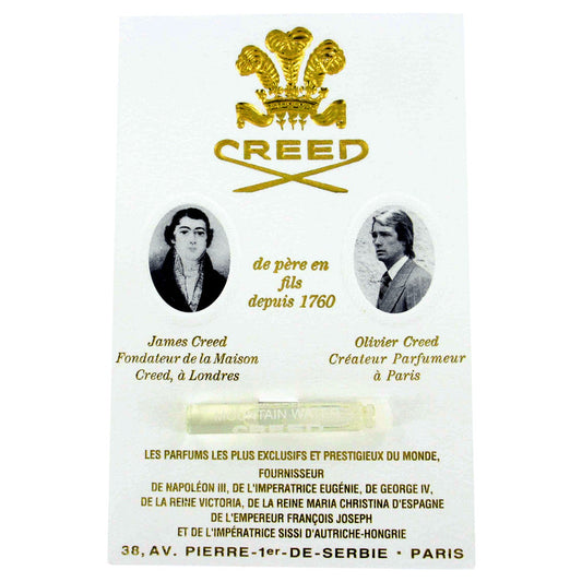 SILVER MOUNTAIN WATER by Creed Vial (sample) .04 oz for Men - Fragrance Spice