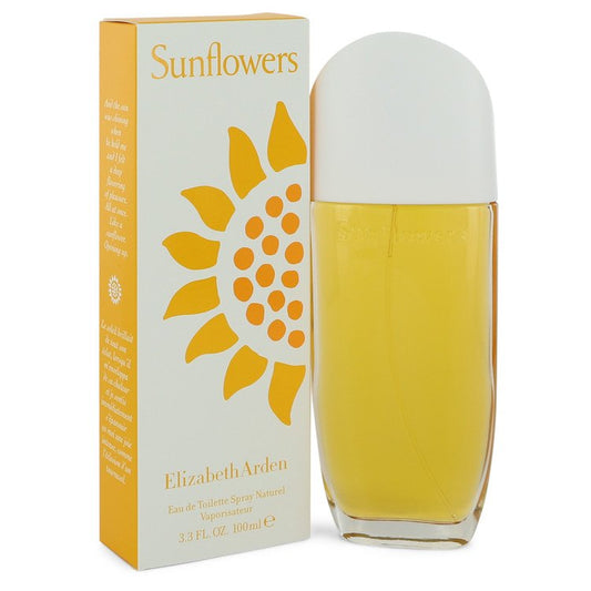 SUNFLOWERS by Elizabeth Arden Eau De Toilette Spray (unboxed) 1 oz for Women - Fragrance Spice