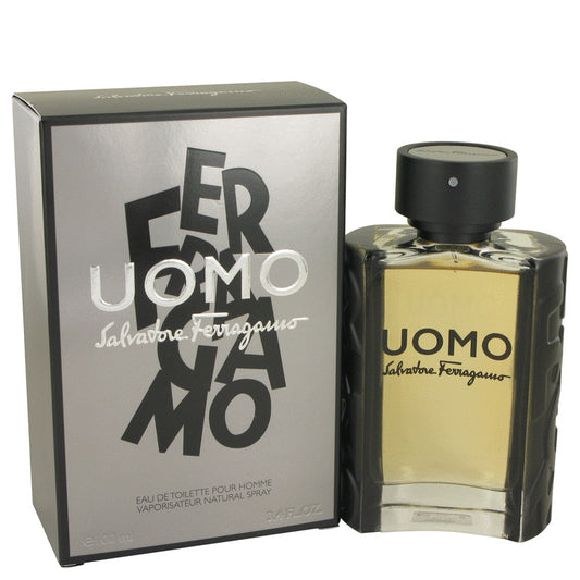 Salvatore Ferragamo Uomo by Salvatore Ferragamo Eau De Toilette Spray 3.4 oz - Fragrance Spice