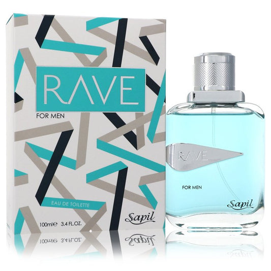Sapil Rave by Sapil Eau De Toilette Spray 3.4 oz for Men - Fragrance Spice