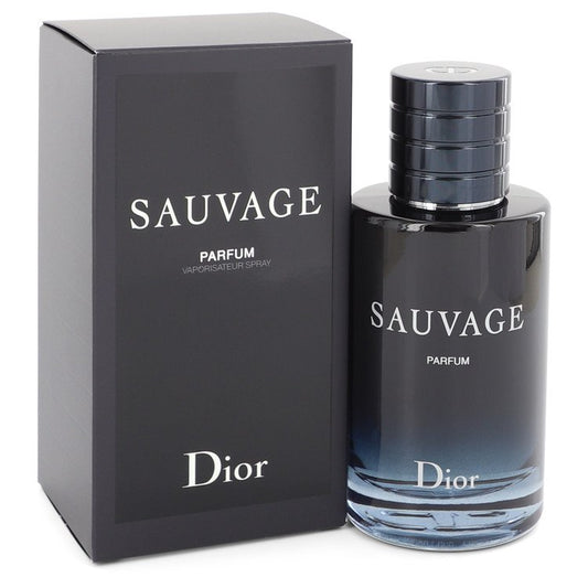 Sauvage by Christian Dior Parfum Spray 3.4 oz for Men - Fragrance Spice