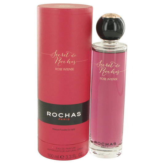 Secret De Rochas Rose Intense by Rochas Eau De Parfum Spray 3.3 oz for Women - Fragrance Spice