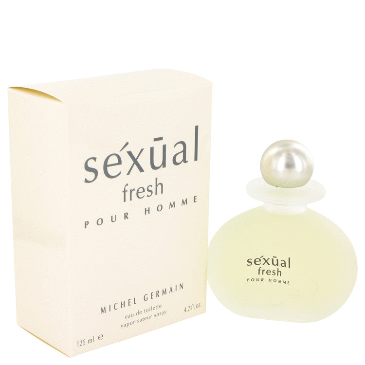 Sexual Fresh by Michel Germain Eau De Toilette Spray 4.2 oz for Men - Fragrance Spice