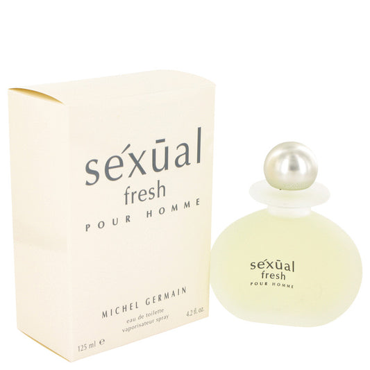 Sexual Fresh by Michel Germain Eau De Toilette Spray 4.2 oz for Men - Fragrance Spice