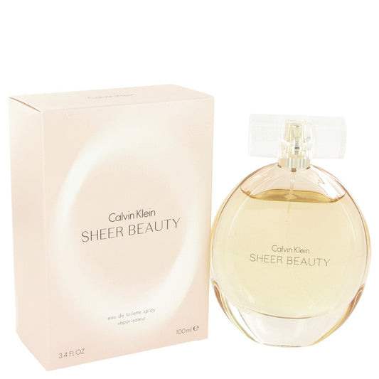Sheer Beauty by Calvin Klein Eau De Toilette Spray 3.4 oz for Women - Fragrance Spice