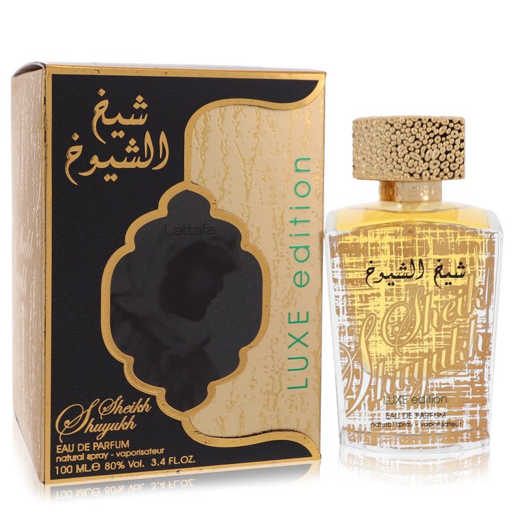 Sheikh Al Shuyukh Luxe Edition by Lattafa Eau De Parfum Spray 3.4 oz for Women - Fragrance Spice