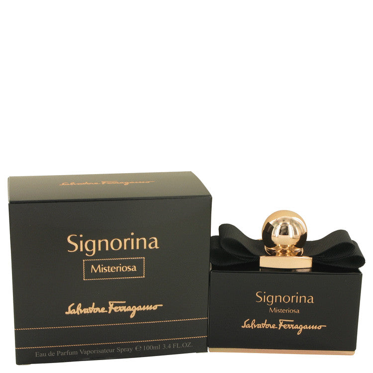 Signorina Misteriosa by Salvatore Ferragamo Eau De Parfum Spray 3.4 oz for Women - Fragrance Spice