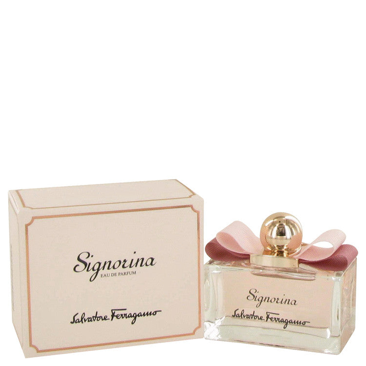 Signorina by Salvatore Ferragamo Eau De Parfum Spray 3.4 oz for Women - Fragrance Spice