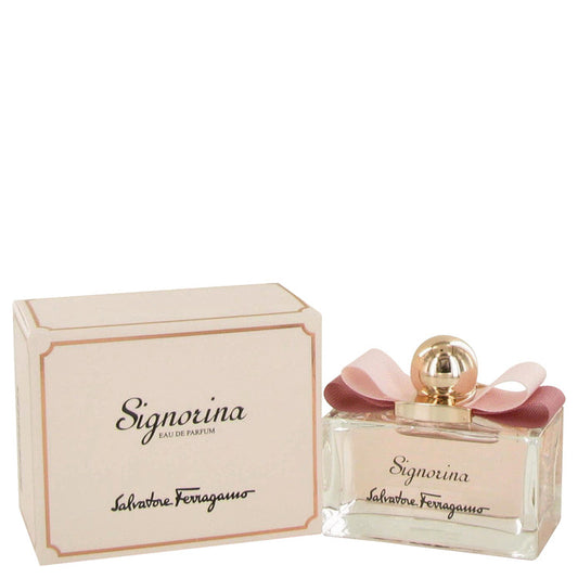 Signorina by Salvatore Ferragamo Eau De Parfum Spray 3.4 oz for Women - Fragrance Spice