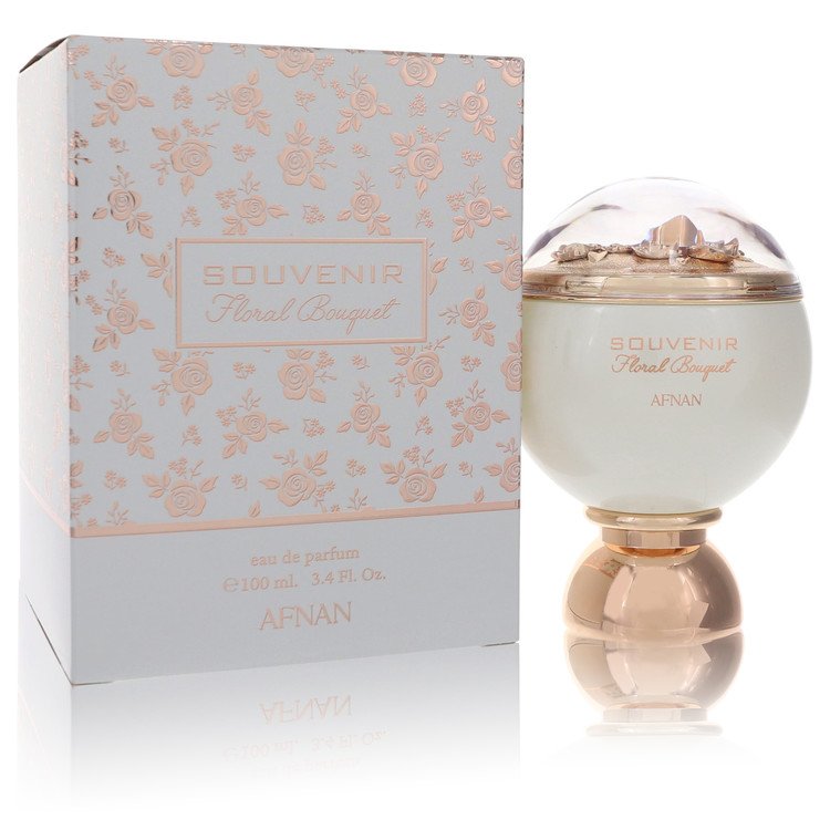 Souvenir Floral Bouquet by Afnan Eau De Parfum Spray 3.4 oz for Women - Fragrance Spice