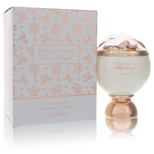 Souvenir Floral Bouquet by Afnan Eau De Parfum Spray 3.4 oz for Women - Fragrance Spice