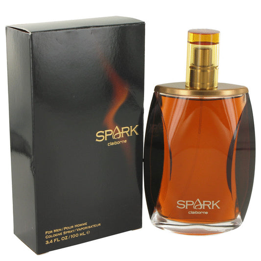 Spark by Liz Claiborne Eau De Cologne Spray 3.4 oz for Men - Fragrance Spice