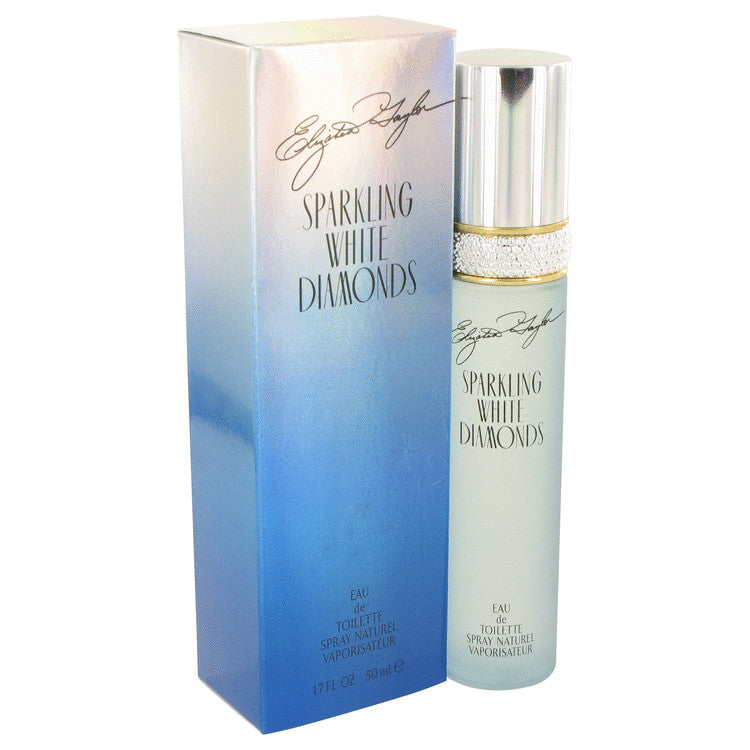 Sparkling White Diamonds by Elizabeth Taylor Eau De Toilette Spray 1.7 oz for Women - Fragrance Spice