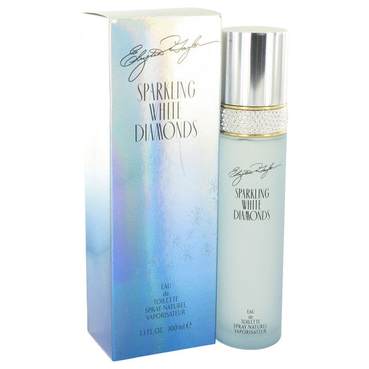 Sparkling White Diamonds by Elizabeth Taylor Eau De Toilette Spray 3.3 oz for Women - Fragrance Spice