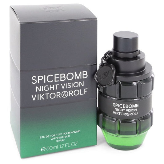 Spicebomb Night Vision by Viktor & Rolf Eau De Toilette Spray 1.7 oz for Men - Fragrance Spice
