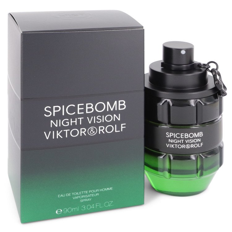 Spicebomb Night Vision by Viktor & Rolf Eau De Toilette Spray 3 oz for Men - Fragrance Spice