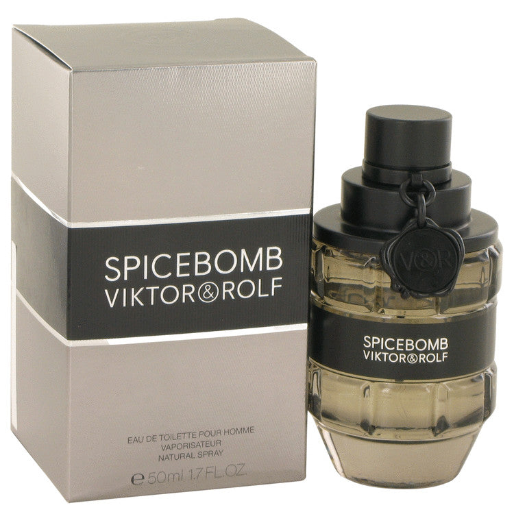 Spicebomb by Viktor & Rolf Eau De Toilette Spray 1.7 oz for Men - Fragrance Spice