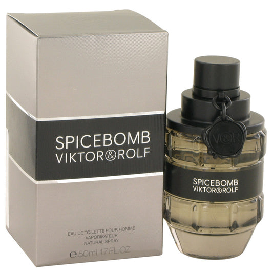 Spicebomb by Viktor & Rolf Eau De Toilette Spray 1.7 oz for Men - Fragrance Spice