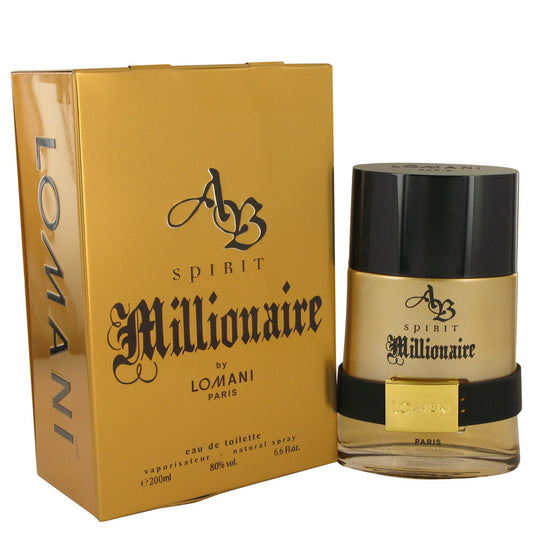 Spirit Millionaire by Lomani Eau De Toilette Spray 6.7 oz for Men - Fragrance Spice