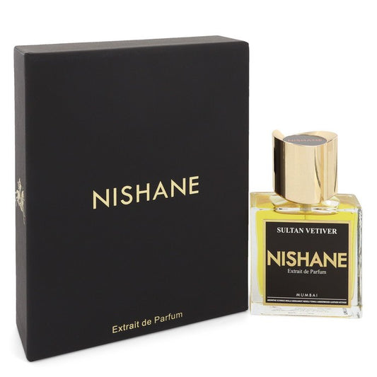 Sultan Vetiver by Nishane Extrait De Parfum Spray 1.7 oz for Men - Fragrance Spice