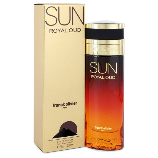 Sun Royal Oud by Franck Olivier Eau De Parfum Spray 2.5 oz for Women - Fragrance Spice