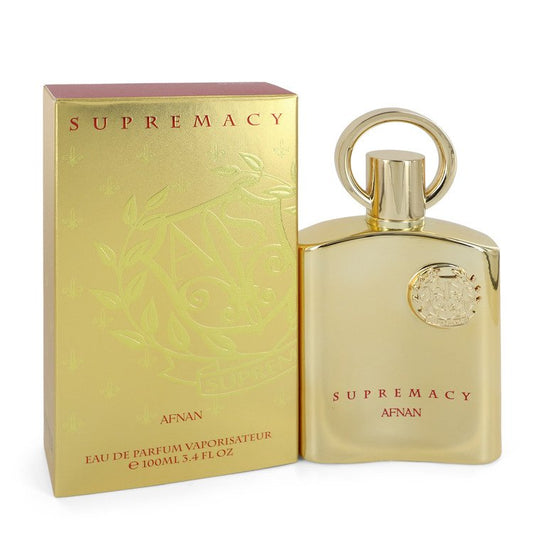 Supremacy Gold by Afnan Eau De Parfum Spray for Men - Fragrance Spice