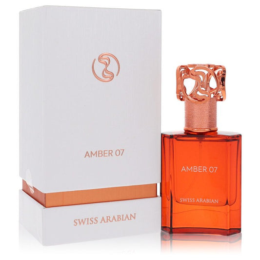 Swiss Arabian Amber 07 by Swiss Arabian Eau De Parfum Spray (Unisex) 1.7 oz for Men - Fragrance Spice
