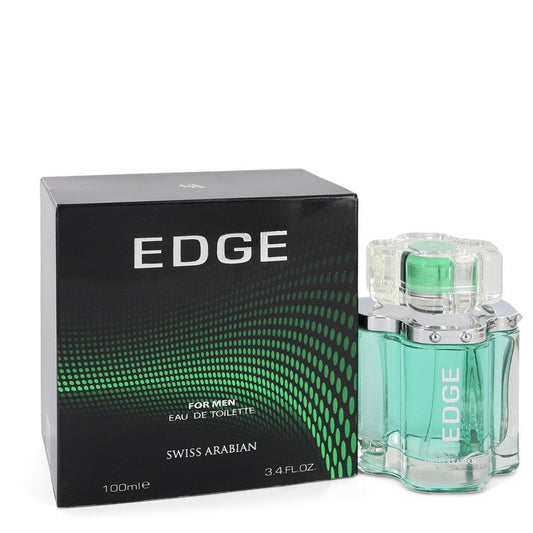 Swiss Arabian Edge by Swiss Arabian Eau De Toilette Spray 3.4 oz for Men - Fragrance Spice