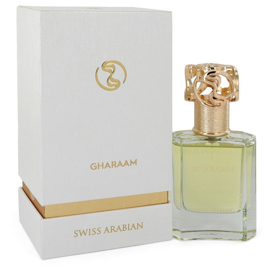 Swiss Arabian Gharaam by Swiss Arabian Eau De Parfum Spray (Unisex) 1.7 oz for Men - Fragrance Spice