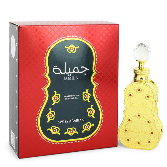 Swiss Arabian Jamila by Swiss Arabian Concentrated Perfume Oil 0.5 oz for Women - Fragrance Spice