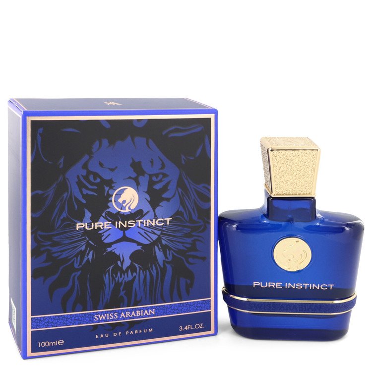 Swiss Arabian Pure Instinct by Swiss Arabian Eau De Parfum Spray 3.4 oz for Men - Fragrance Spice