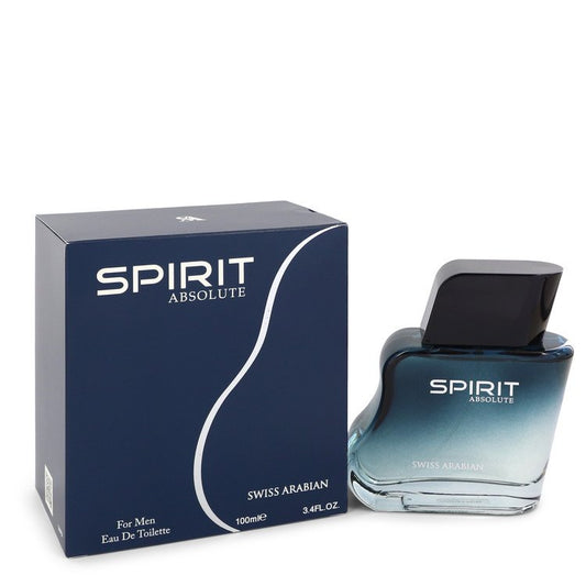 Swiss Arabian Spirit Absolute by Swiss Arabian Eau De Toilette Spray 3.4 oz for Men - Fragrance Spice