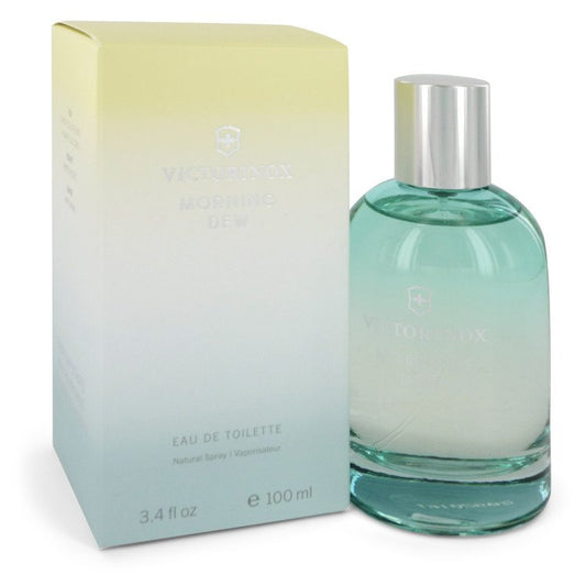Swiss Army Morning Dew by Victorinox Eau De Toilette Spray 3.4 oz for Women - Fragrance Spice