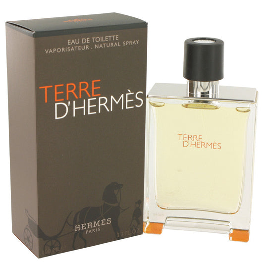 Terre D'Hermes by Hermes Eau De Toilette Spray 3.4 oz for Men - Fragrance Spice
