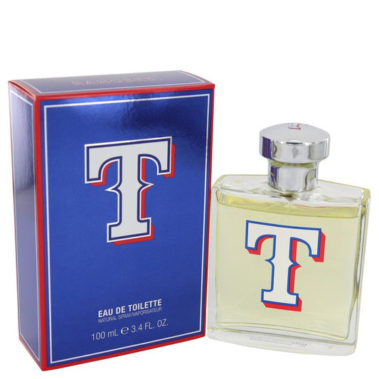 Texas Rangers by Texas Rangers Eau De Toilette Spray 3.4 oz for Men - Fragrance Spice