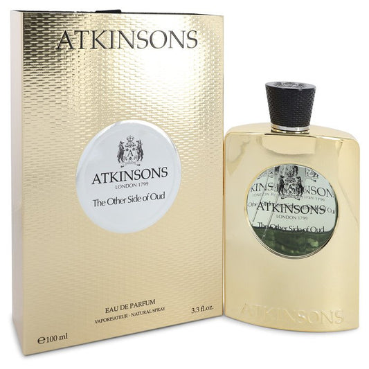 The Other Side of Oud by Atkinsons Eau De Parfum Spray (Unisex) 3.3 oz for Women - Fragrance Spice