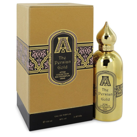 The Persian Gold  by Attar Collection Eau De Parfum Spray (Unisex) 3.4 oz for Men - Fragrance Spice