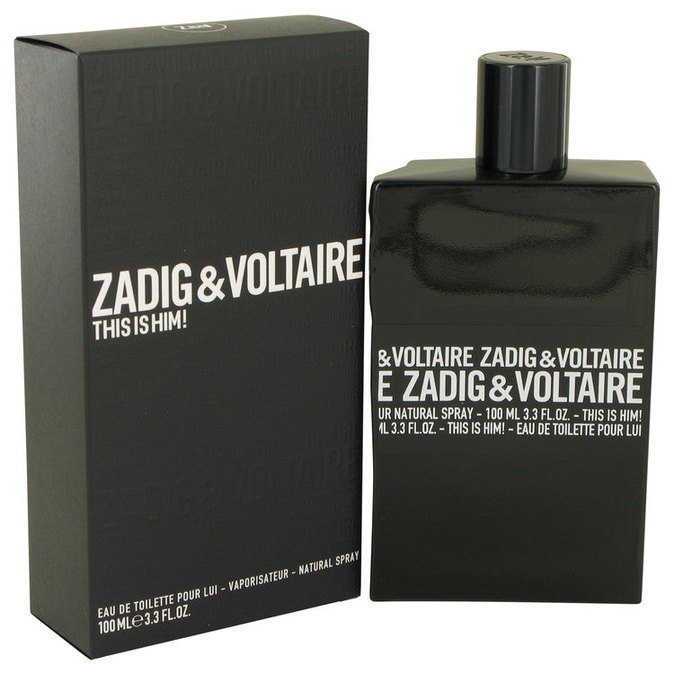 This is Him by Zadig & Voltaire Eau De Toilette Spray 3.4 oz - Fragrance Spice