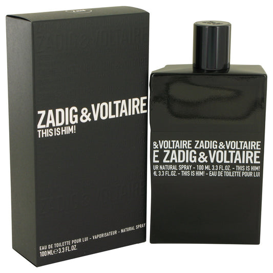 This is Him by Zadig & Voltaire Eau De Toilette Spray 3.4 oz - Fragrance Spice