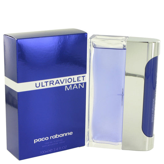 ULTRAVIOLET by Paco Rabanne Eau De Toilette Spray 3.4 oz for Men - Fragrance Spice