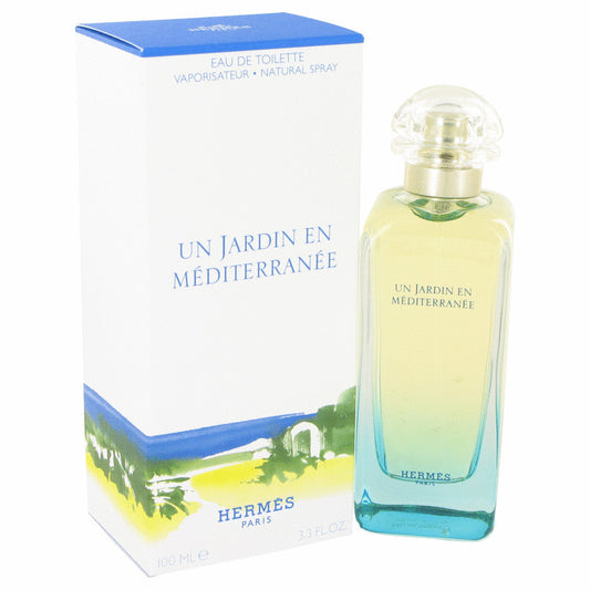 Un Jardin En Mediterranee by Hermes Eau De Toilette Spray (Unisex) 3.4 oz for Women - Fragrance Spice