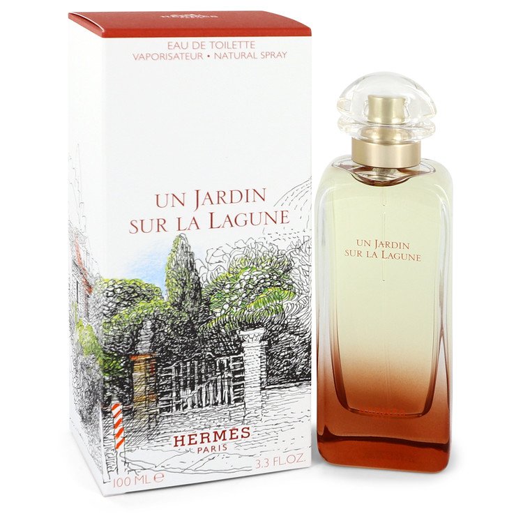 Un Jardin Sur La Lagune by Hermes Eau De Toilette Spray 3.3 oz for Women - Fragrance Spice