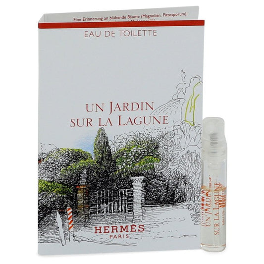Un Jardin Sur La Lagune by Hermes Vial (sample) .06 oz  for Women - Fragrance Spice